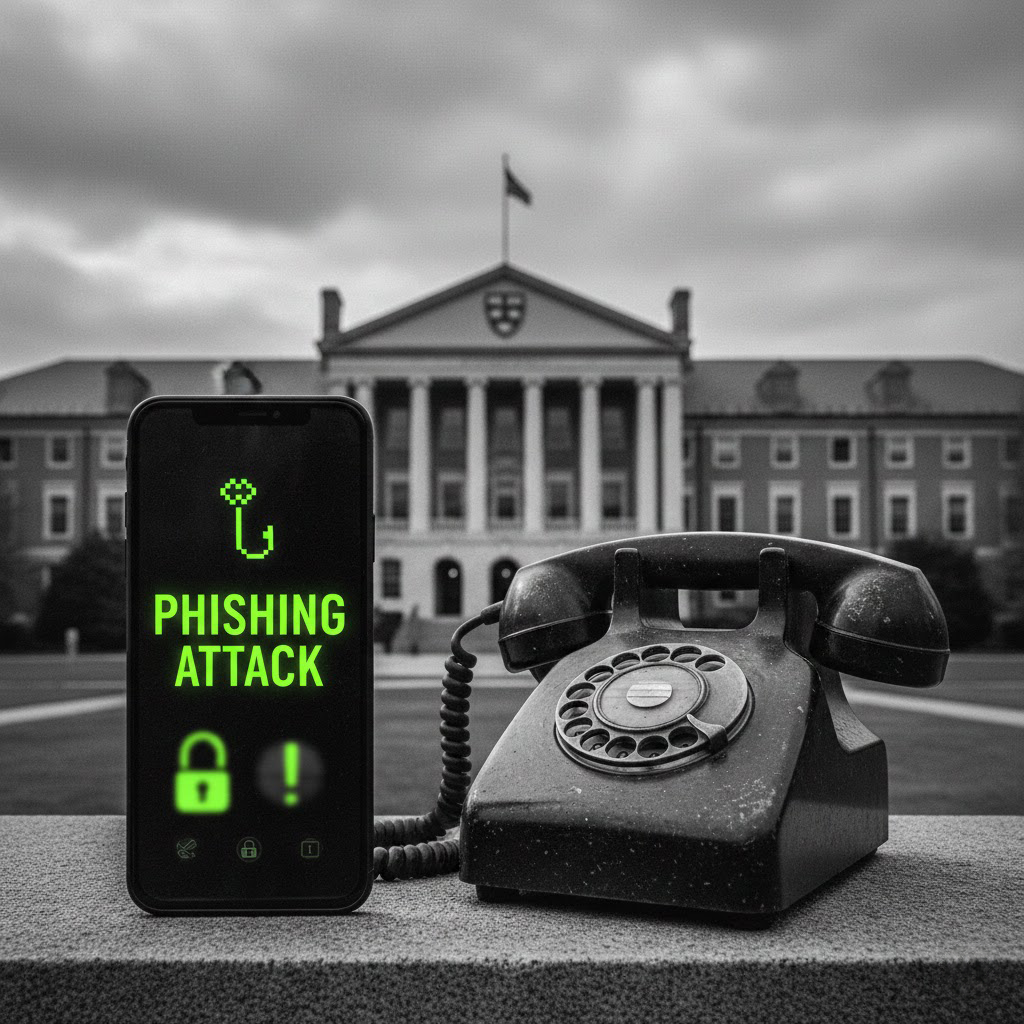 Harvard confirma novo vazamento após ataque de phishing por telefone