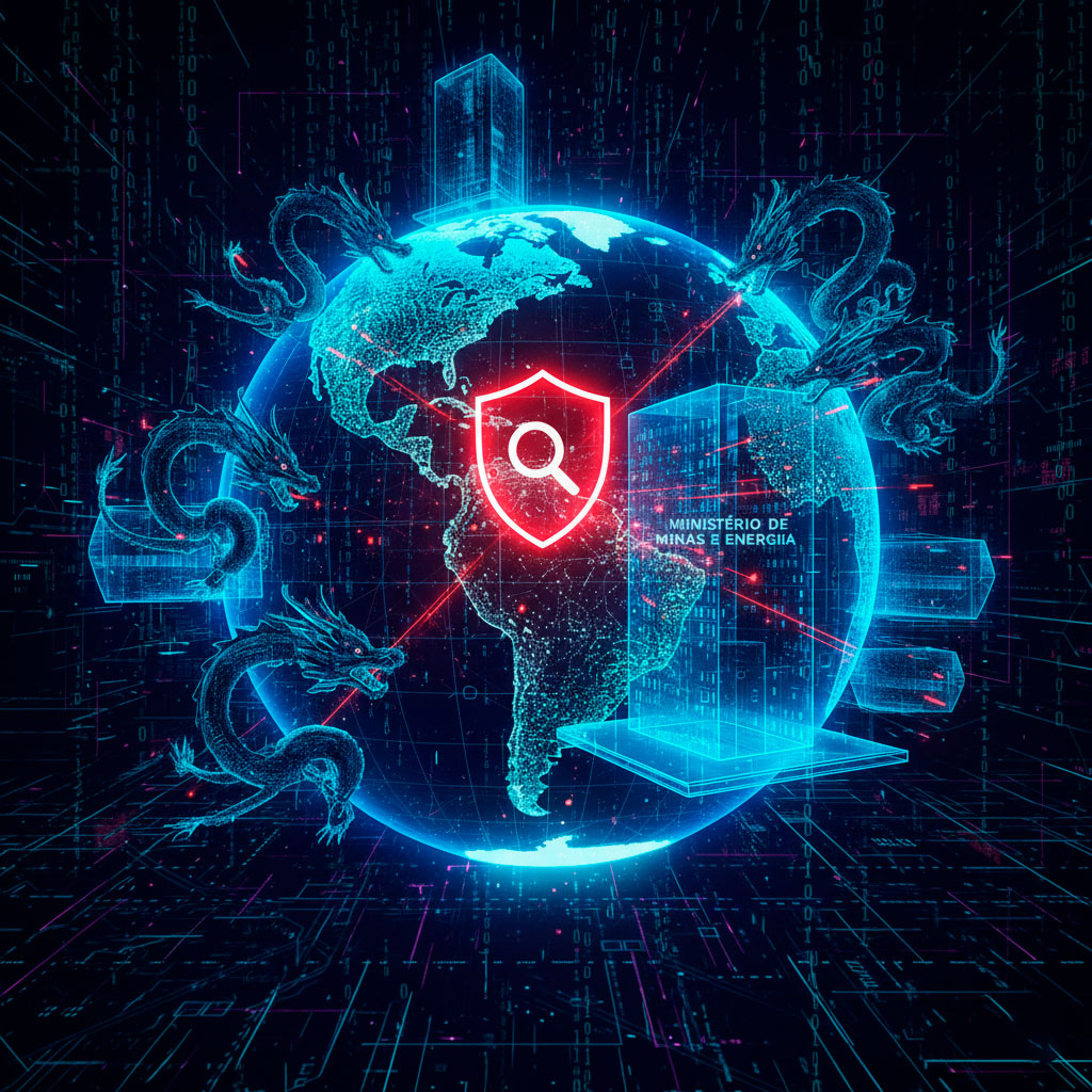 Ministério de Minas e Energia foi alvo de espionagem digital por grupo hacker asiático